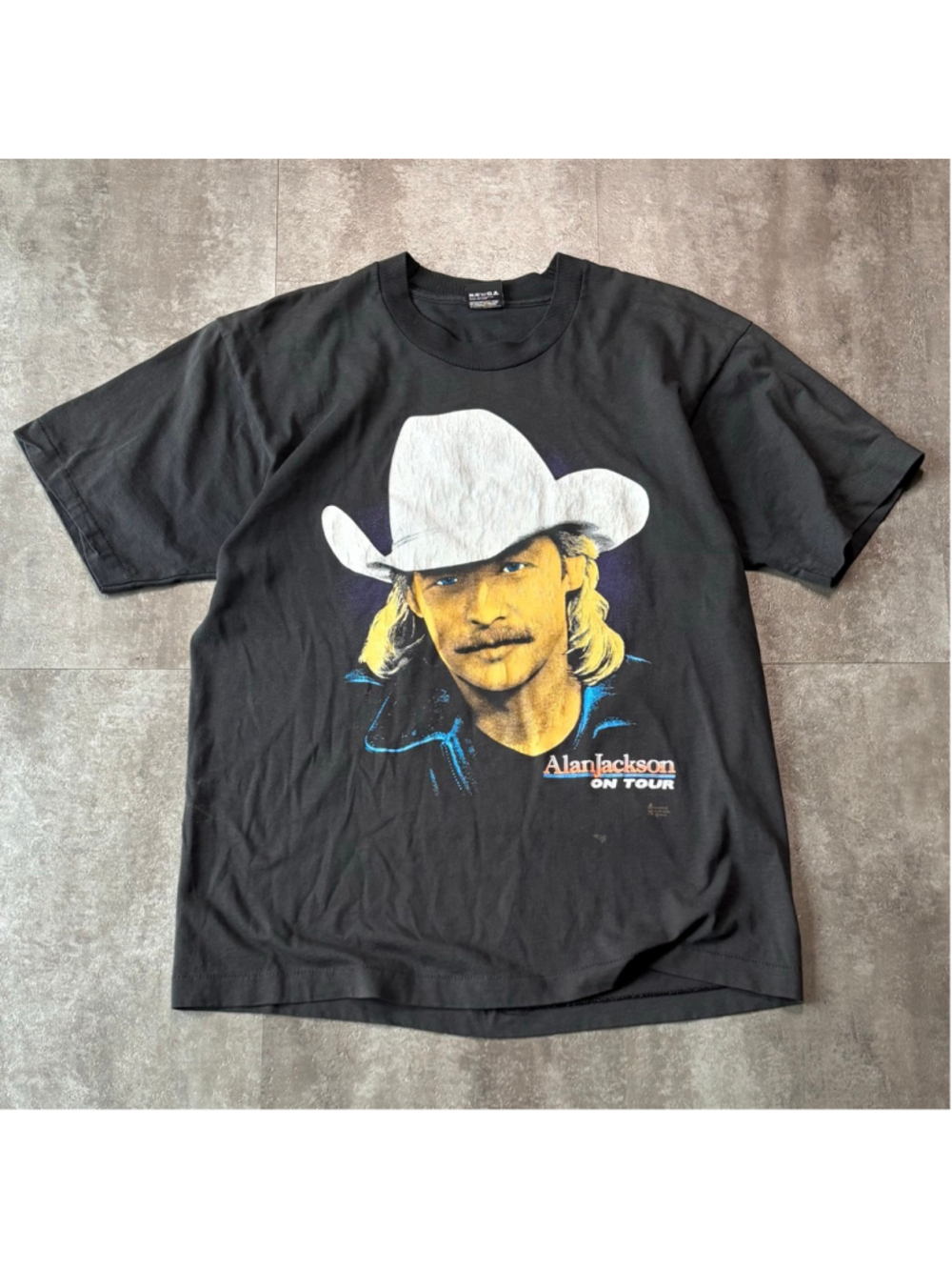 Vintage Alan Jackson On Tour Shirt Mens Large 90s